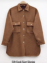 Süet Ceket Gömlek