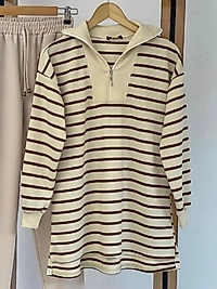 Tunik Çizgili Fermarlı
