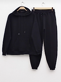 Eşofman Takımı Kapşonlu 3 ip Kompak