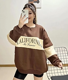 Sweatshirt Şardonlu