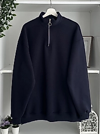 Sweatshirt Şardonlu Fermarlı