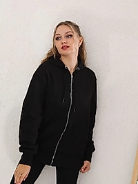 Ceket Fermarlu Kapşonlu Şardonlo